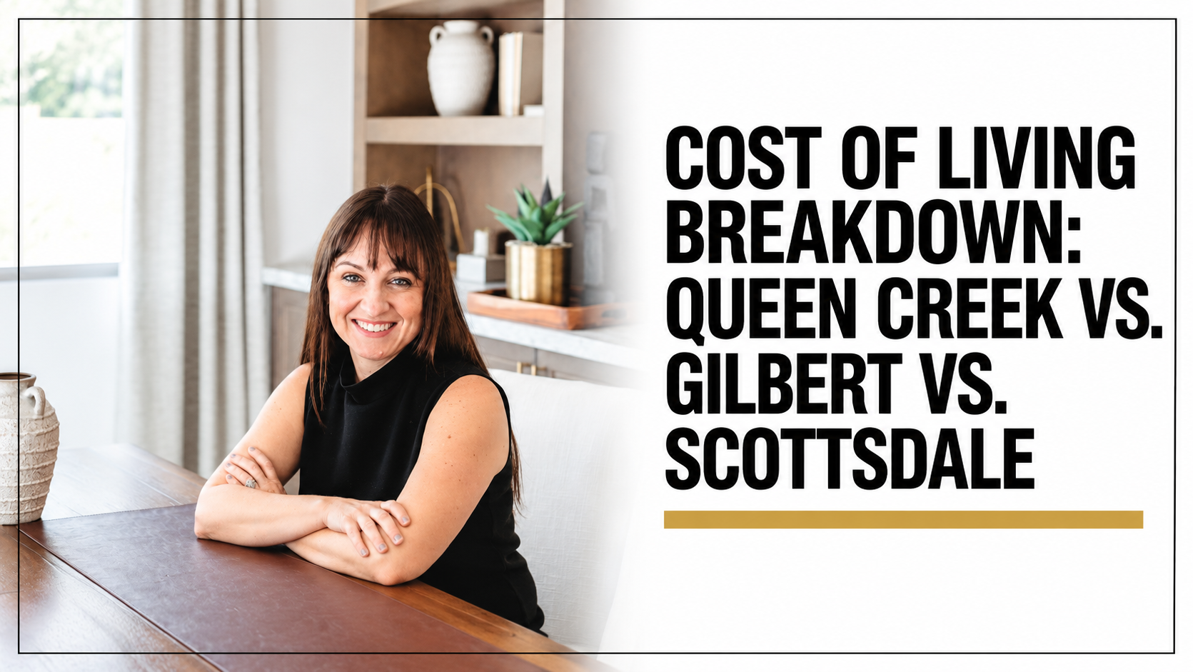 Cost of Living Breakdown: Queen Creek vs. Gilbert vs. Scottsdale